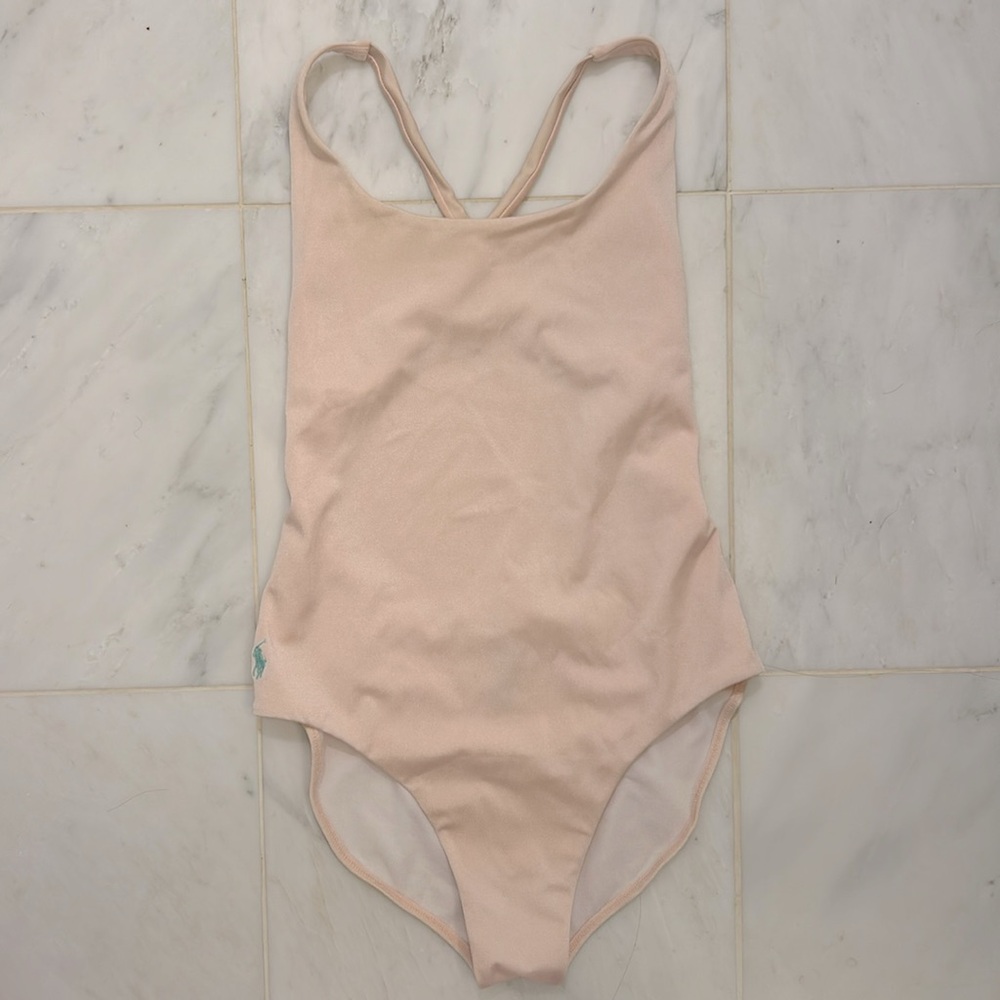 Ralph Lauren Pink One Piece Swimsuit